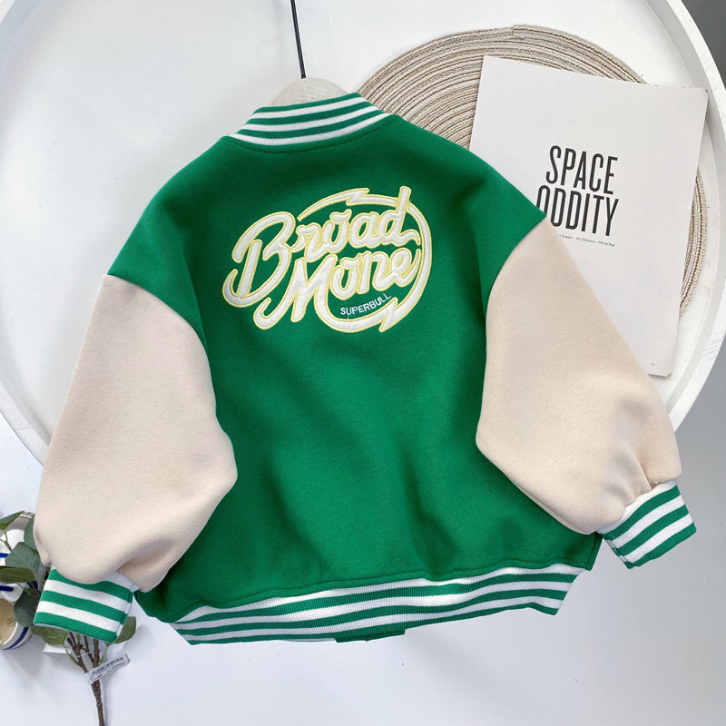 Boys  Baseball Jacket