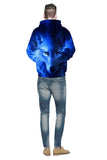 3D Digital Printing Men's Hoodie