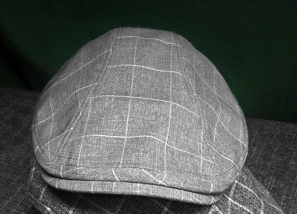 Thin, Comfortable Pure Cotton Retro Caps for Men