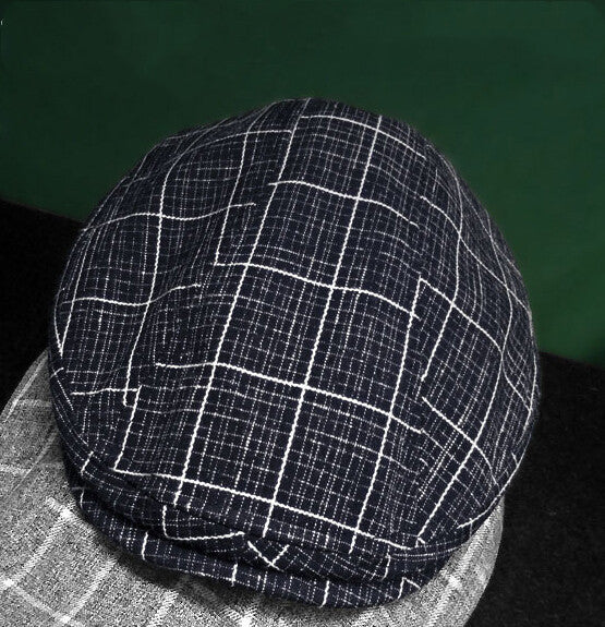 Thin, Comfortable Pure Cotton Retro Caps for Men