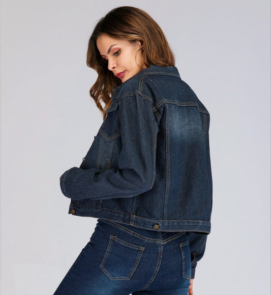 Women's Slim Denim Jacket