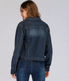 Women's Slim Denim Jacket