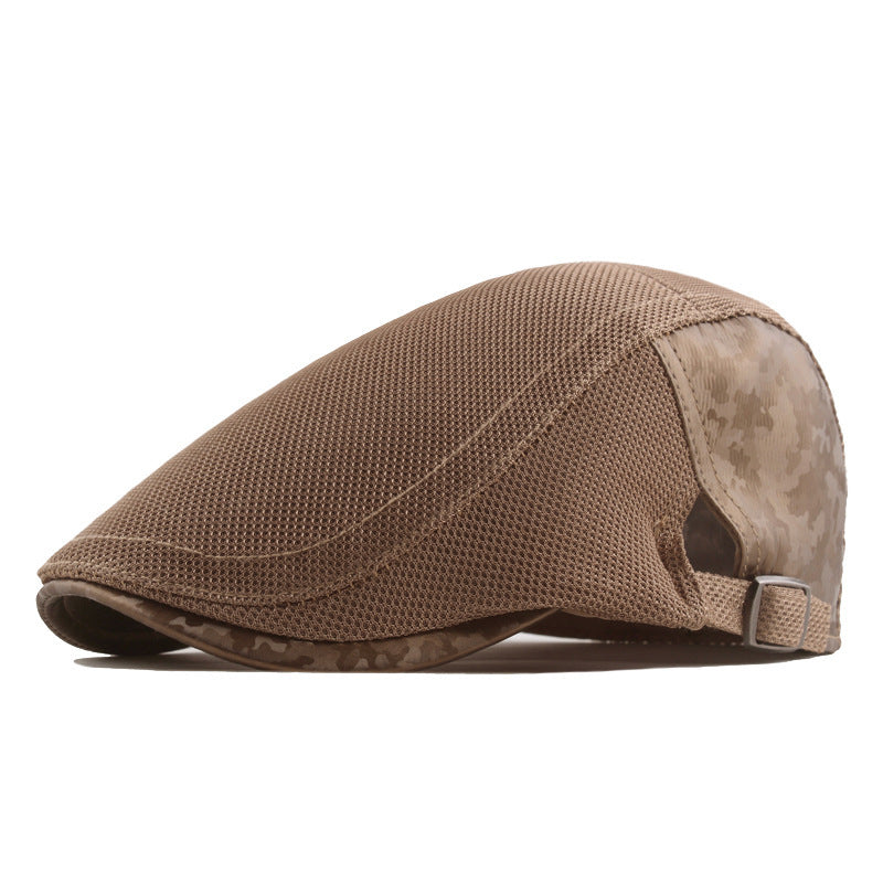 Hollow Mesh Beret Men