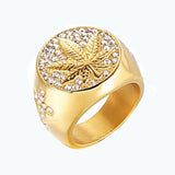 Canada Golden Maple Leaf Hemp Ring