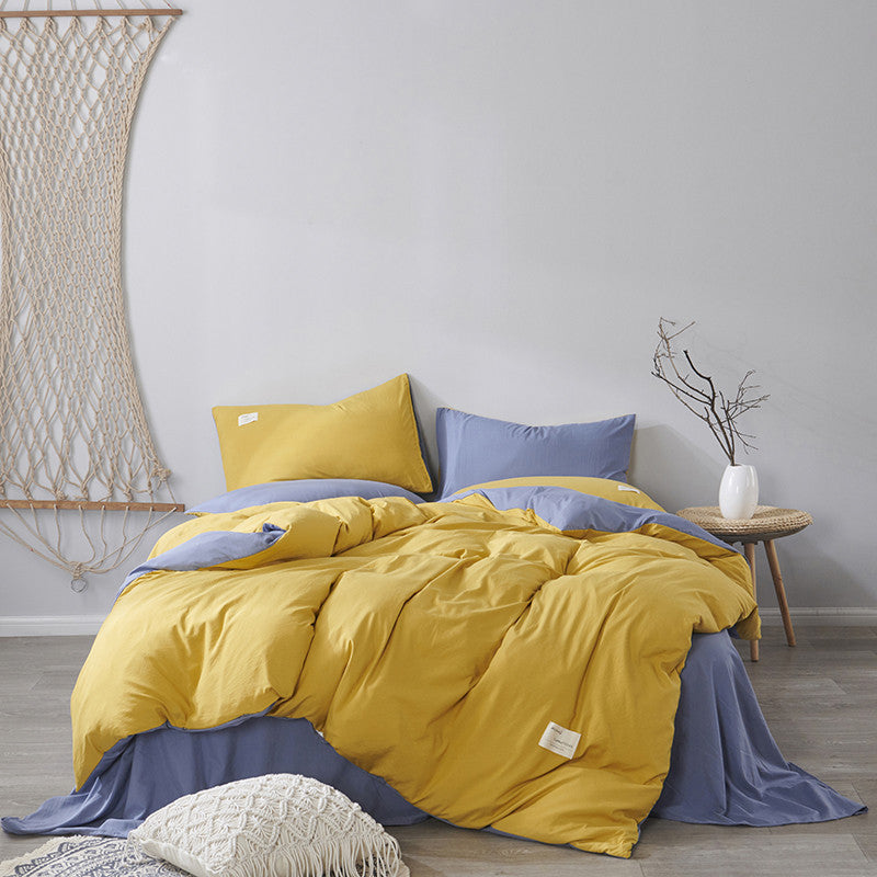 Four-piece Cotton Simple Cotton Sheets