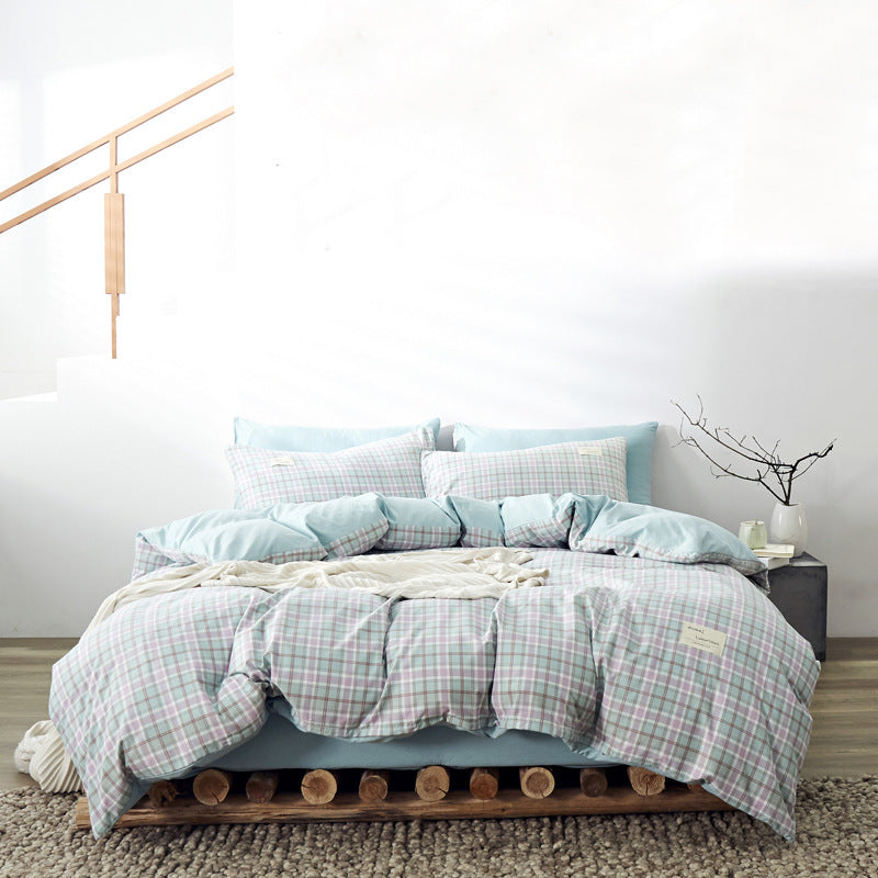 Four-piece Cotton Simple Cotton Sheets