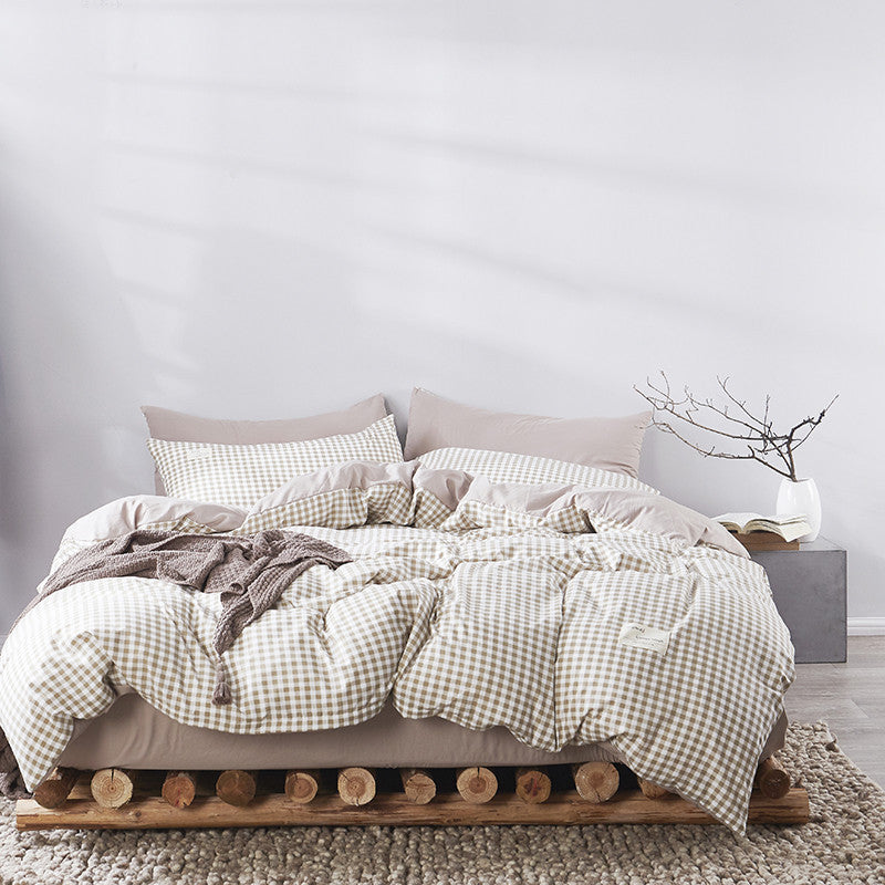 Four-piece Cotton Simple Cotton Sheets