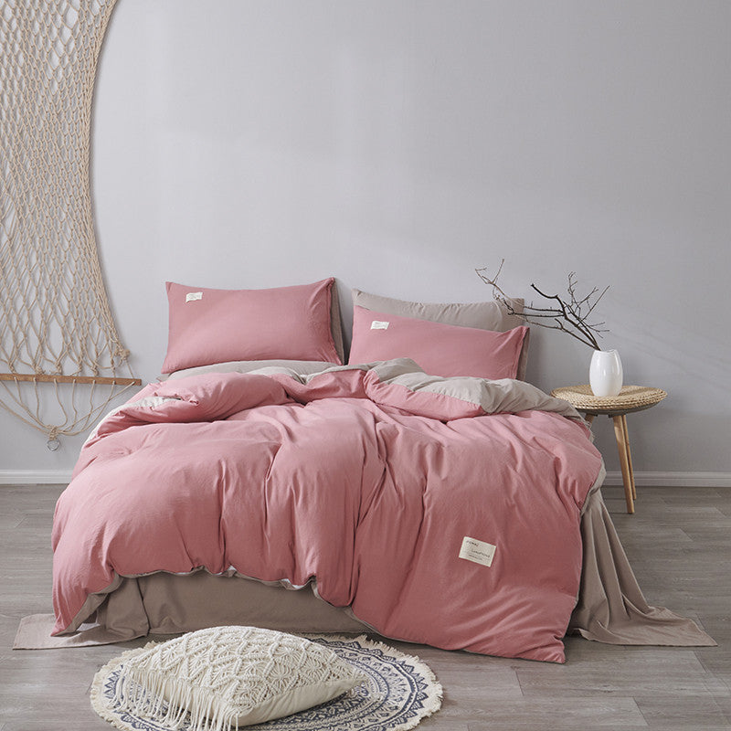 Four-piece Cotton Simple Cotton Sheets