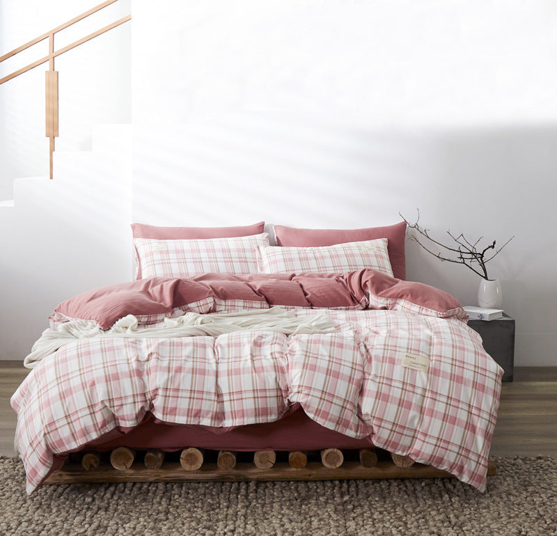 Four-piece Cotton Simple Cotton Sheets