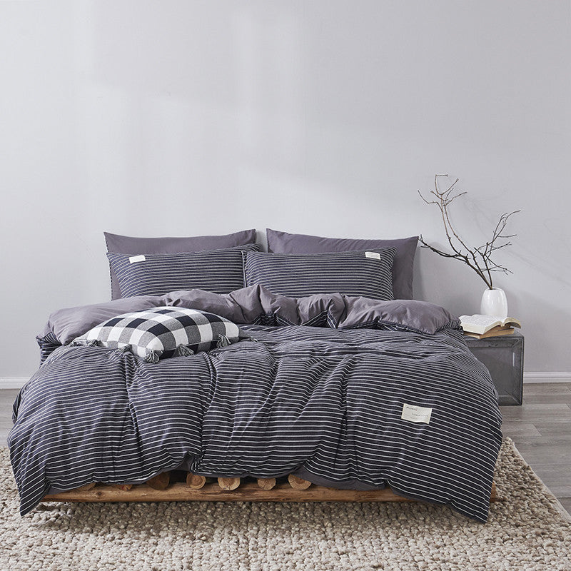 Four-piece Cotton Simple Cotton Sheets