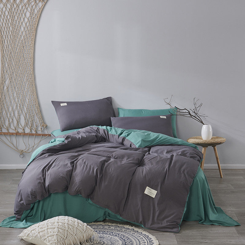 Four-piece Cotton Simple Cotton Sheets