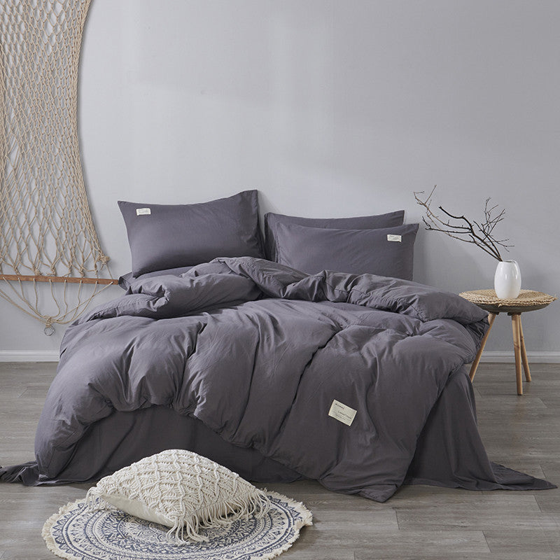Four-piece Cotton Simple Cotton Sheets