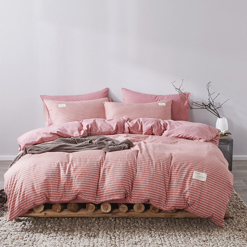 Four-piece Cotton Simple Cotton Sheets