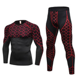 Men's Compression Run jogging Suits 2pcs Set