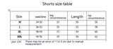 Washed Vintage High Street Loose Shorts For Men And Women