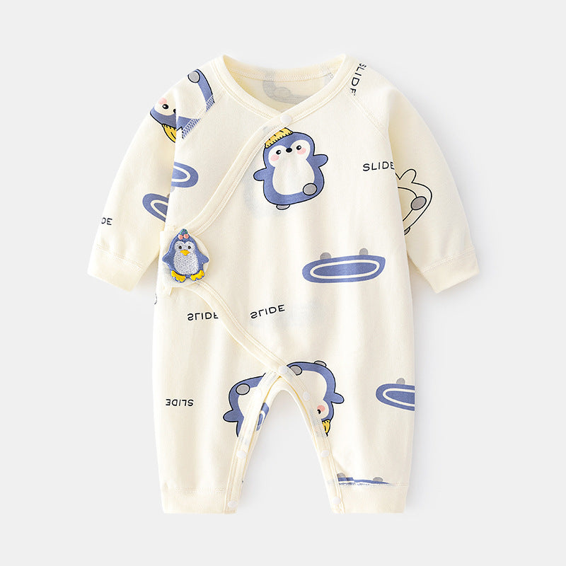 Newborn Jumpsuit Baby Cotton Boneless Romper