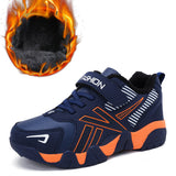 Boys breathable mesh sneakers big cotton mesh shoes