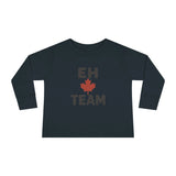 Maple Stick "Eh Team" Toddler Long Sleeve Tee – Maple Leaf Pride