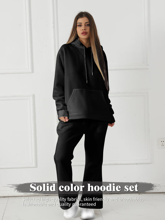 Women's Long Sleeved Sweatshirt Set