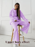 Women's Long Sleeved Sweatshirt Set