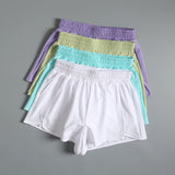 Women anti-exposure marathon running training quick-drying three-point pants