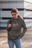 Beauty Eh Canadian Hoodie - Maple Leaf Pride Pullover Sweatshirt - Womens Canada Day Apparel - Cozy Fleece Lined Hooded Sweatshirt