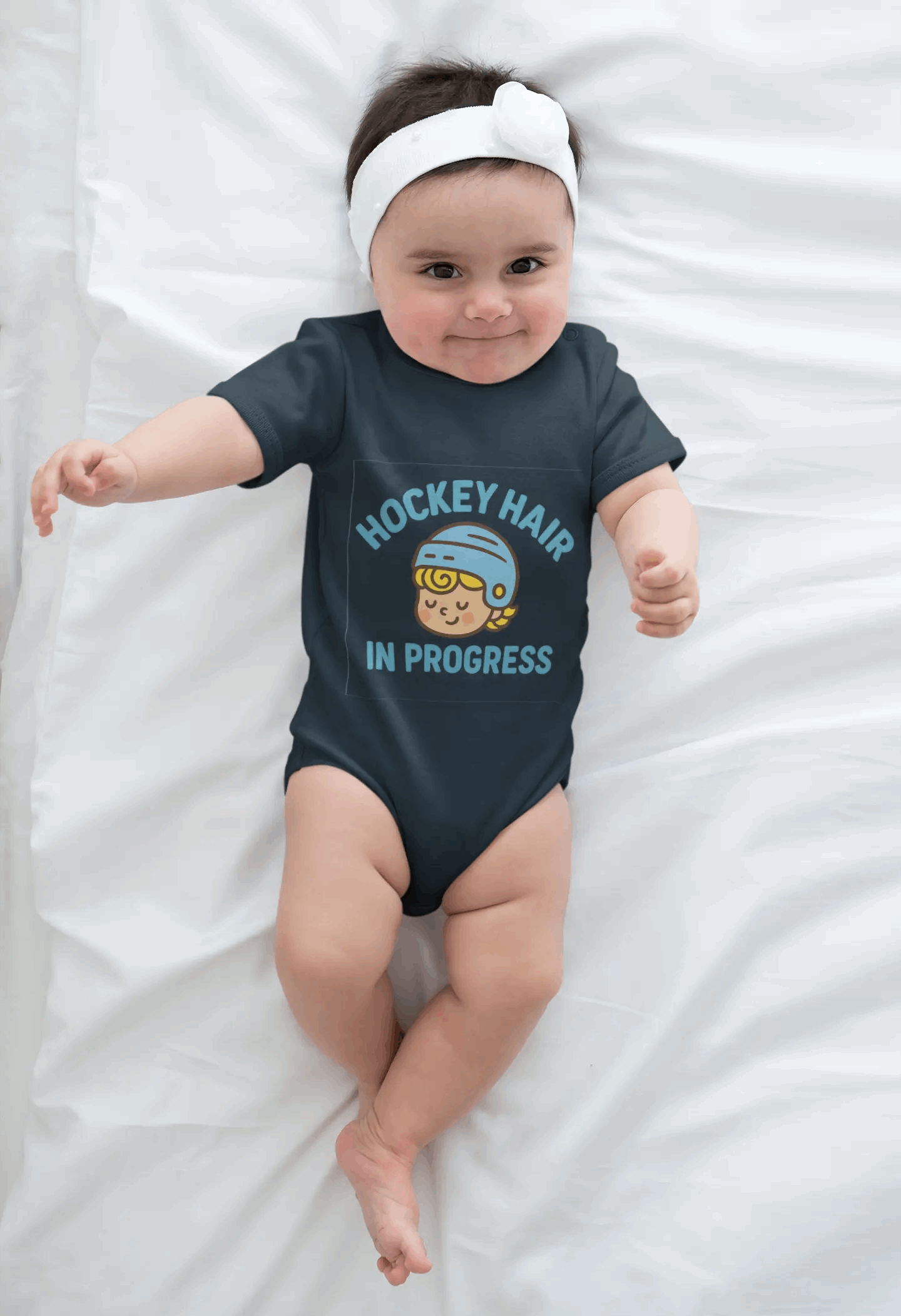 Maple Stick Baby Bodysuit – Hockey Hair in Progress
