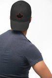Maple Stick Distressed Hockey Cap – Retro Canadian Style