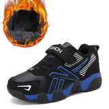 Boys breathable mesh sneakers big cotton mesh shoes