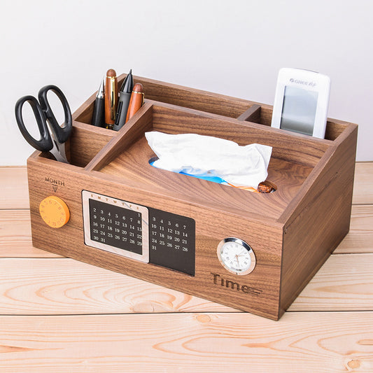 Multifunctional bamboo stationery ornaments