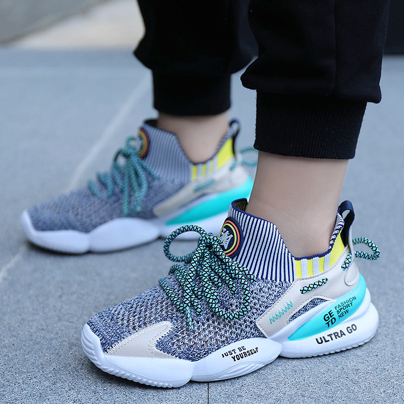 Boys Shoes Mesh Children's Sneakers