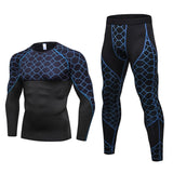 Men's Compression Run jogging Suits 2pcs Set