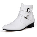 British pointed male boots