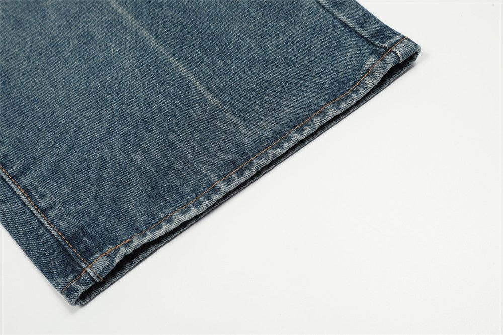 Washed Faded Jeans For Men