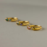 Stainless Steel December Birthstone Ring