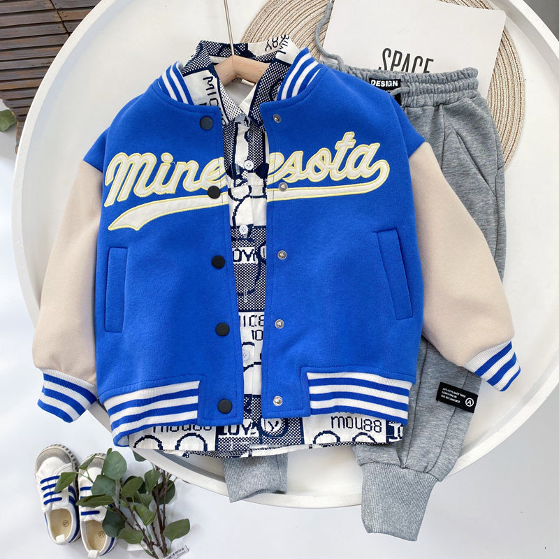 Boys  Baseball Jacket