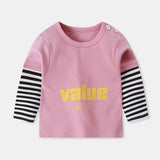 Boys Long Sleeved T Shirt Spring And Autumn Clothes