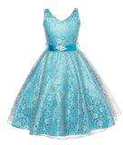Girls Dress Lace Tong