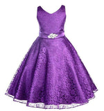 Girls Dress Lace Tong