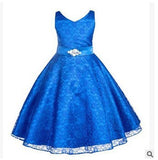 Girls Dress Lace Tong