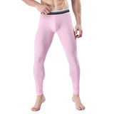Men's Cropped Long Johns Cotton Pants
