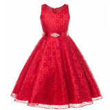 Girls Dress Lace Tong