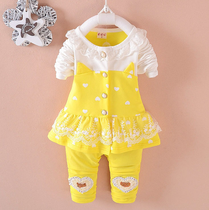 Baby Girl Clothes Set