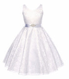 Girls Dress Lace Tong