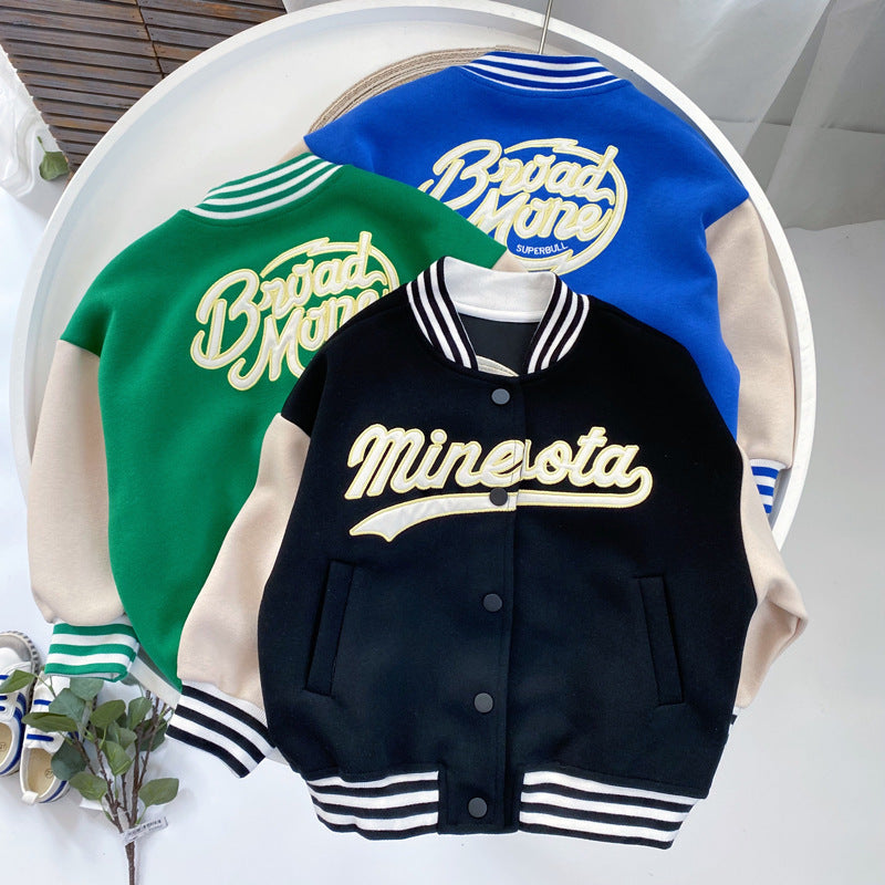 Boys  Baseball Jacket