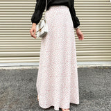 Fashionable All-match Skirt Floral Dress Women