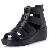 Thick Soled Thick Heeled Sandals
