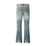 Ripped Slightly Flared Jeans Men