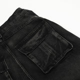 Fashion Denim Multi-pocket Cargo Pants Men