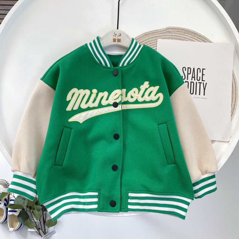 Boys  Baseball Jacket